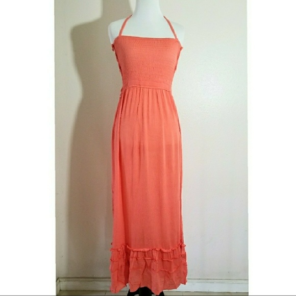 HOST PICK! Coral Maxi Dress - Picture 3 of 7